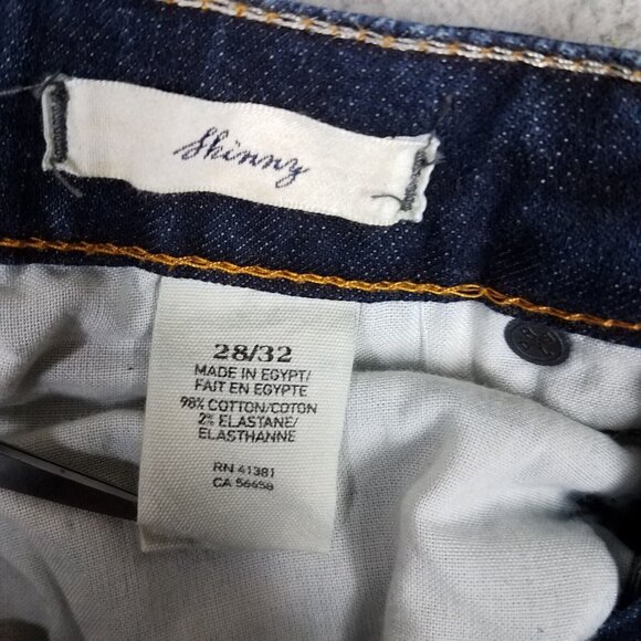 Ralph Lauren Denim & Supply Jeans Women's 28 Dark Blue Skinny Stretch Casual - Picture 11 of 11